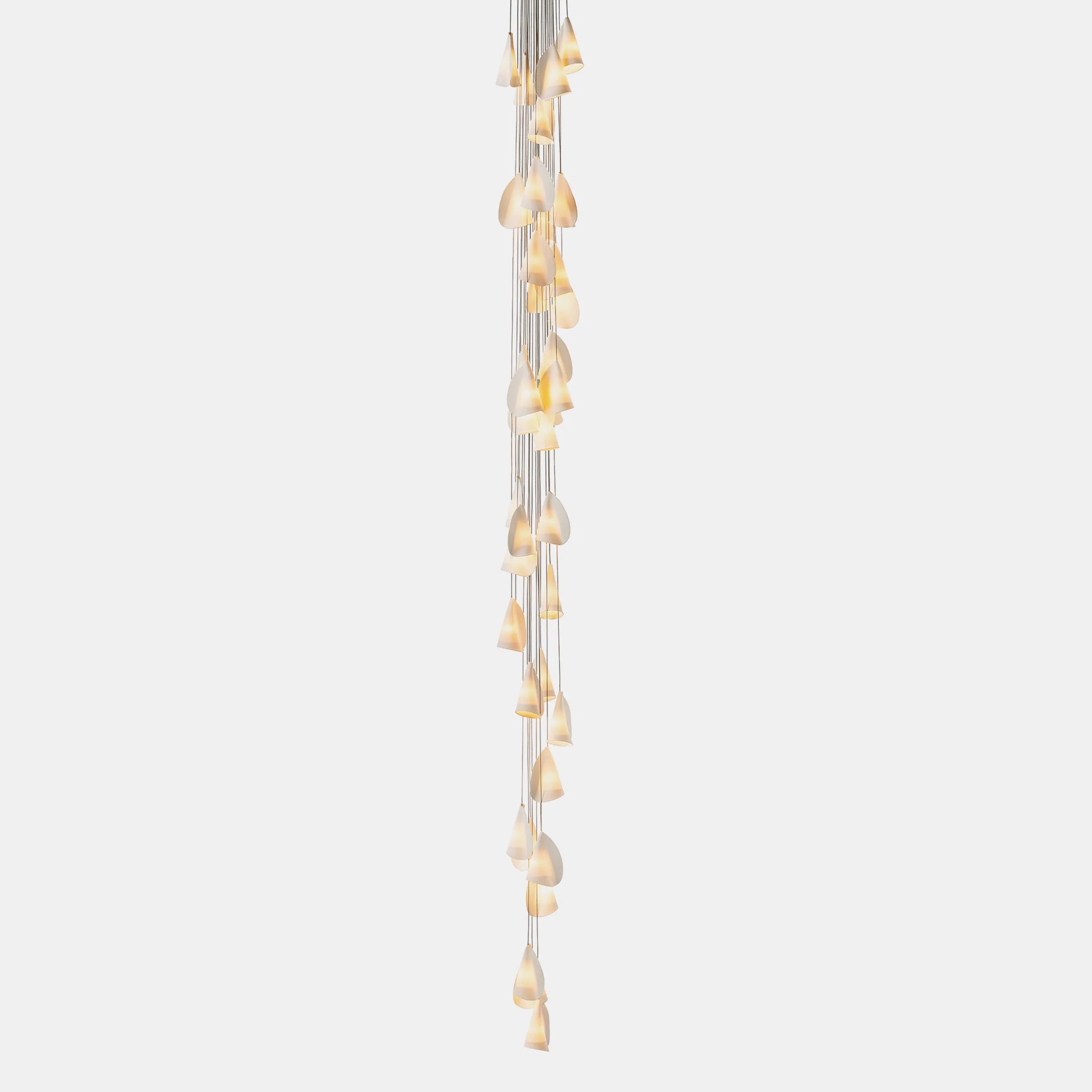 21 Cluster Pendant White Porcelain - Image 4