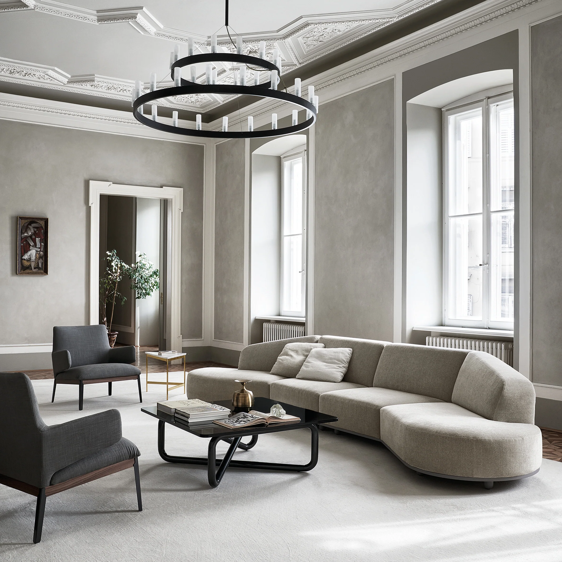 Arcolor Trapezoid Sofa - Image 4