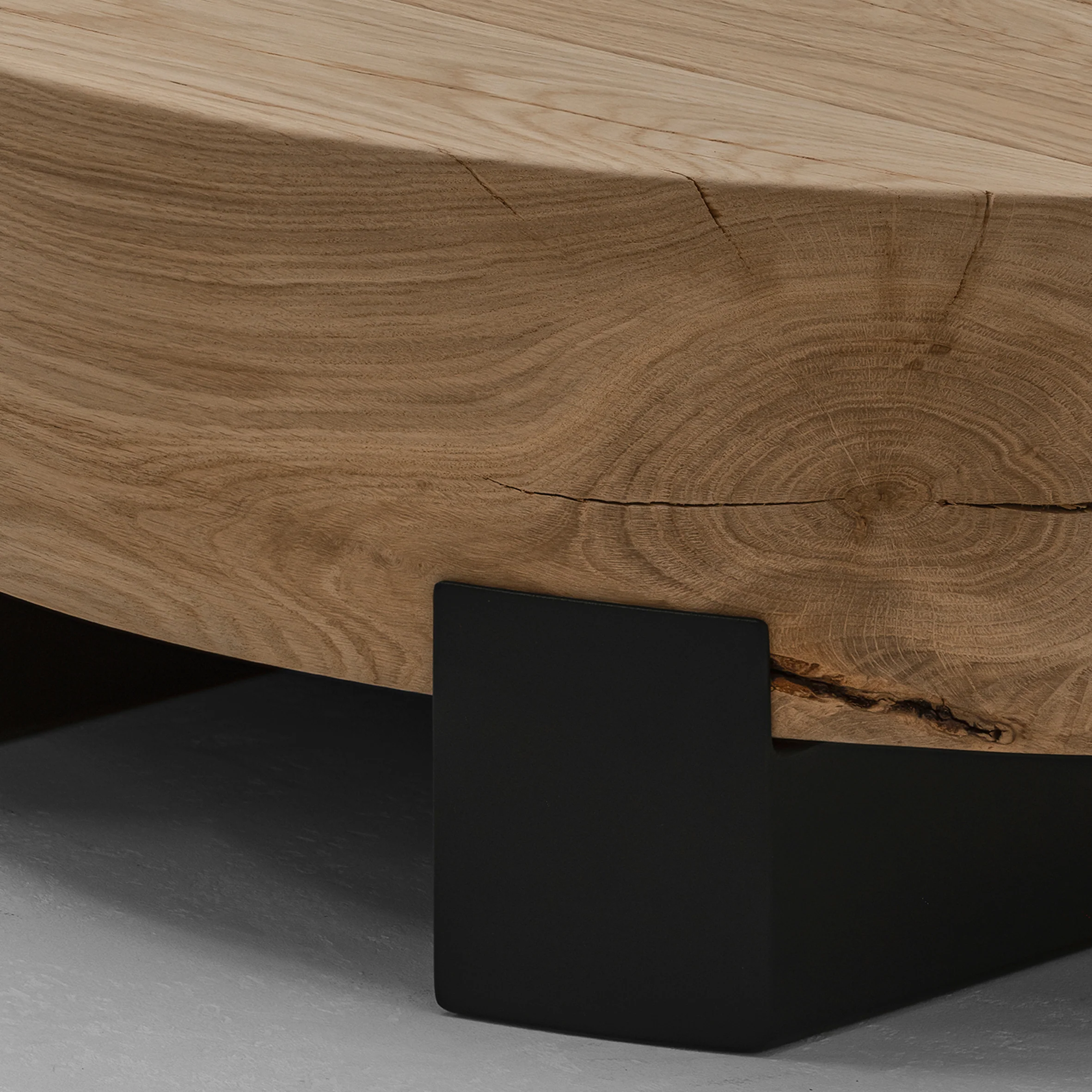 Beam Round Coffee Table - Image 2