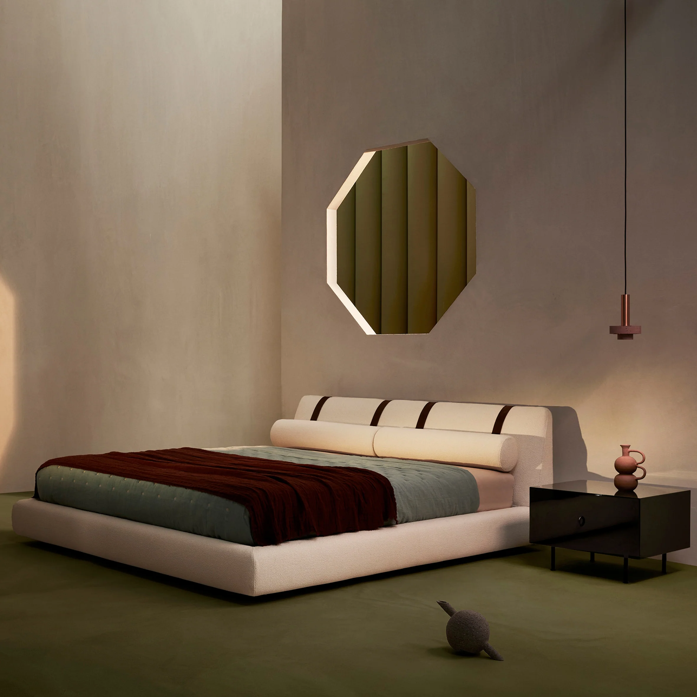 Block Bedside Table - Image 3