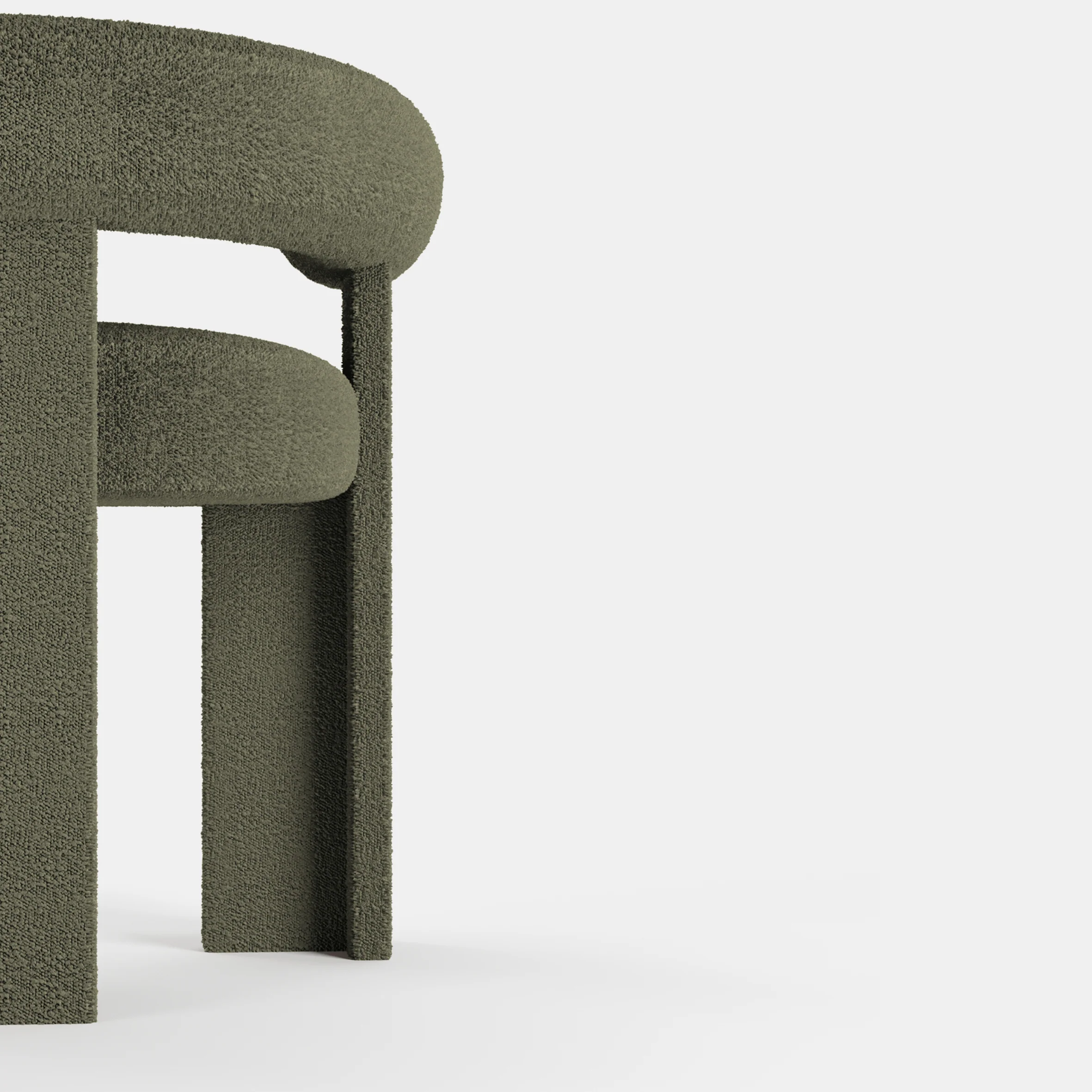 Cassette Armchair - Fully Upholstered - Image 2