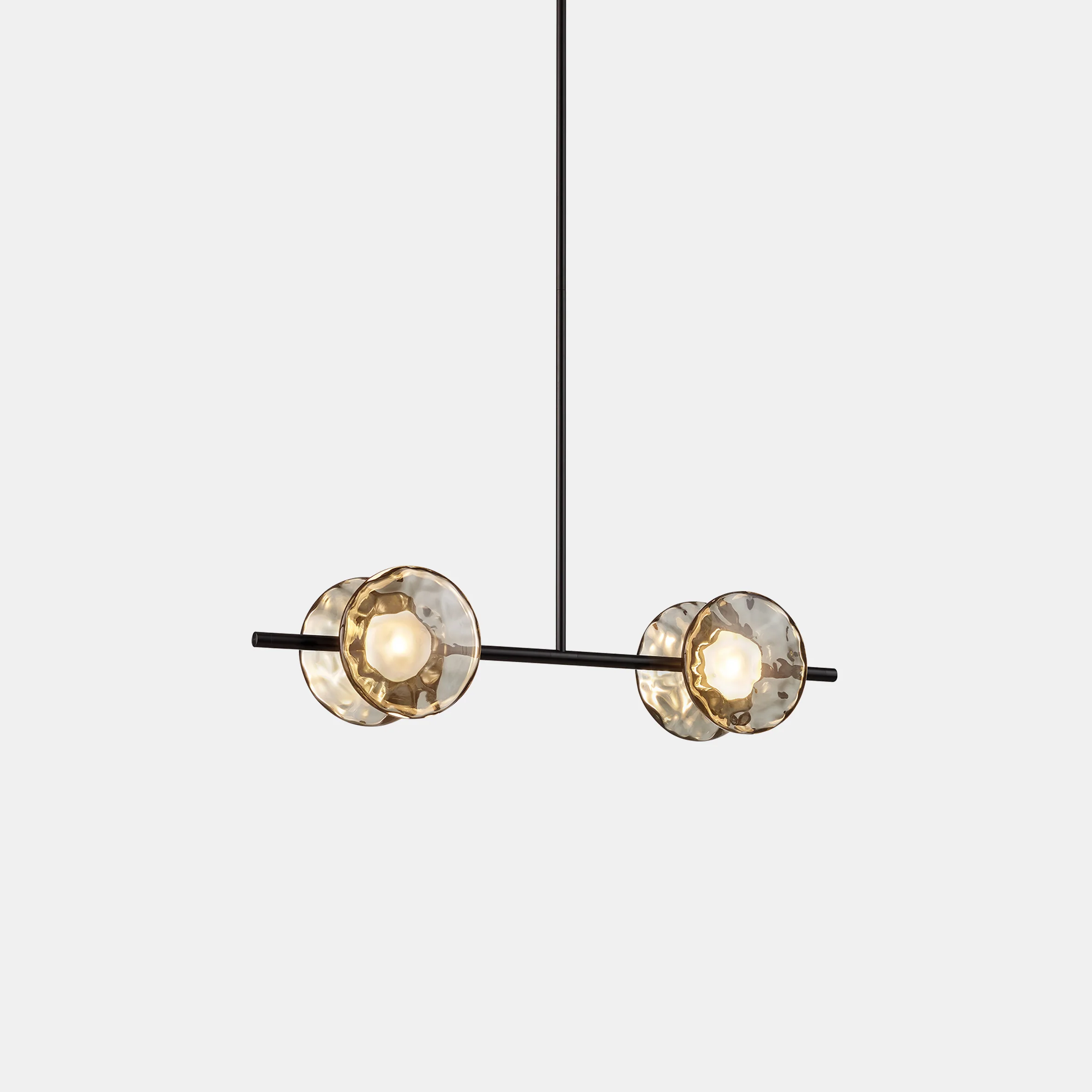 Ceto 14 Double Horizontal Long Chandelier - Image 3