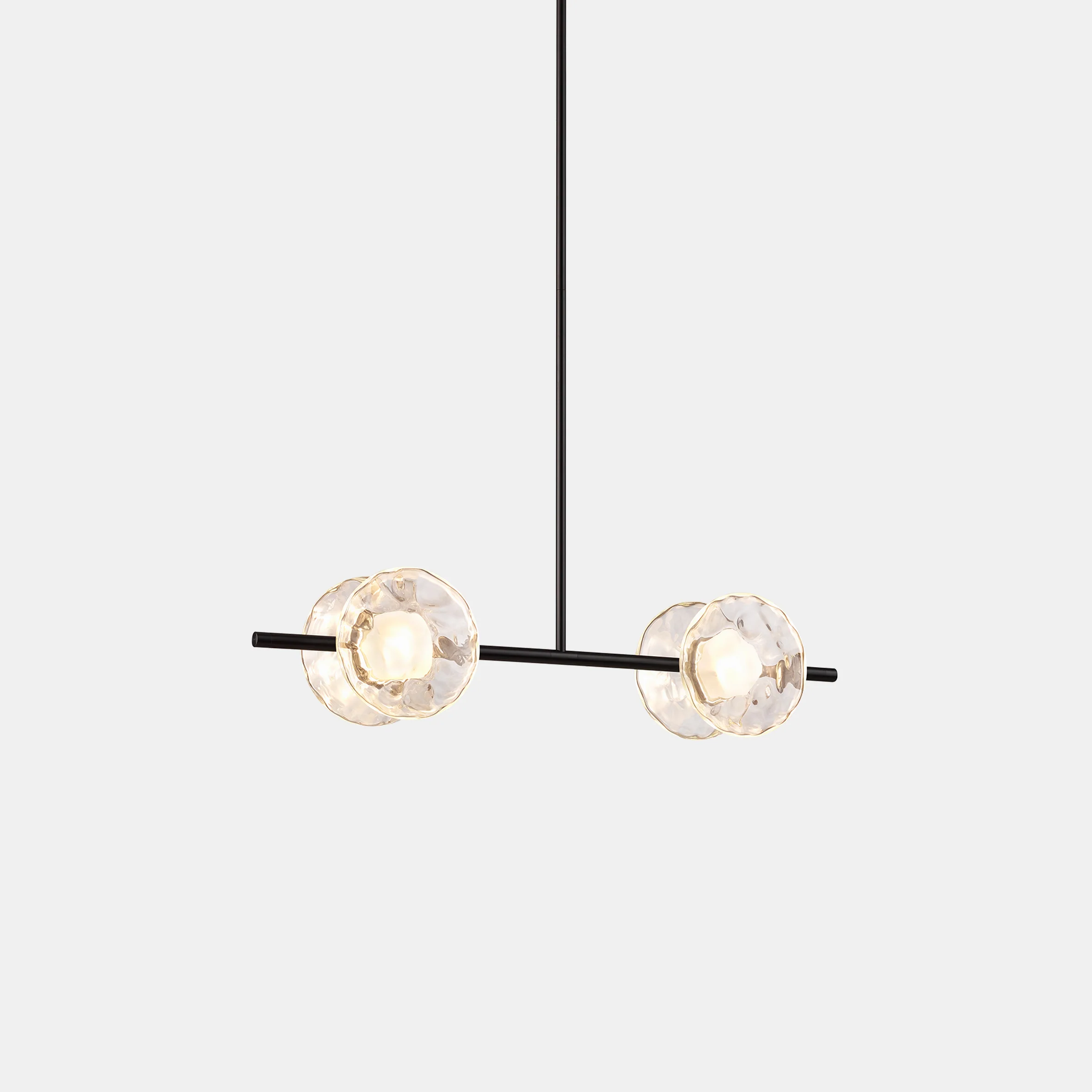 Ceto 14 Double Horizontal Long Chandelier - Image 5