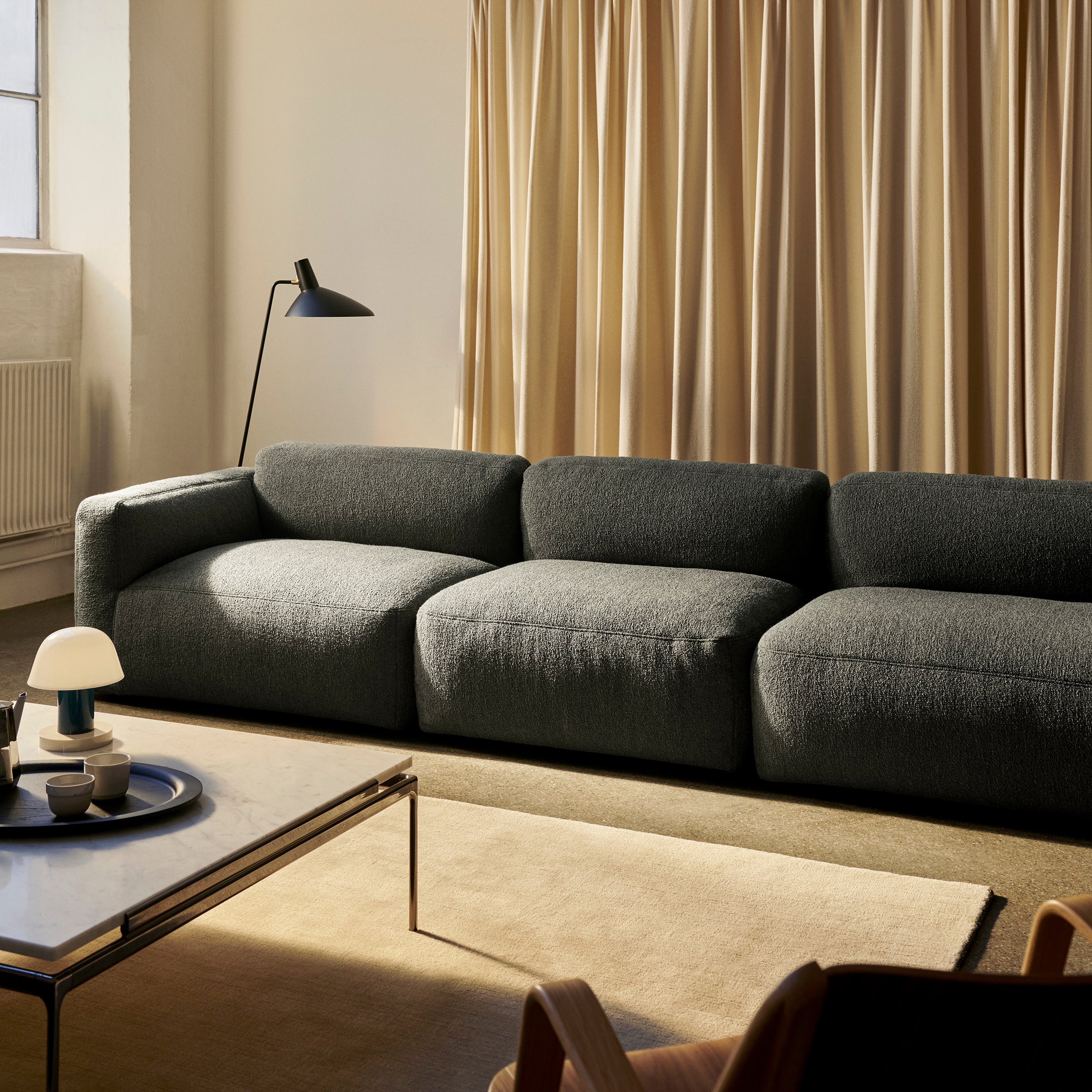 Develius Mellow Modular Sofa - 3 Seater - Image 10