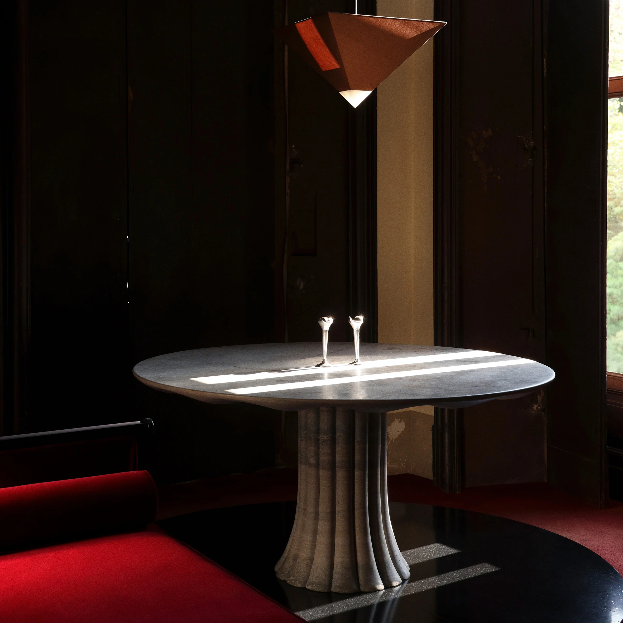Drapery Dining Table - Image 5