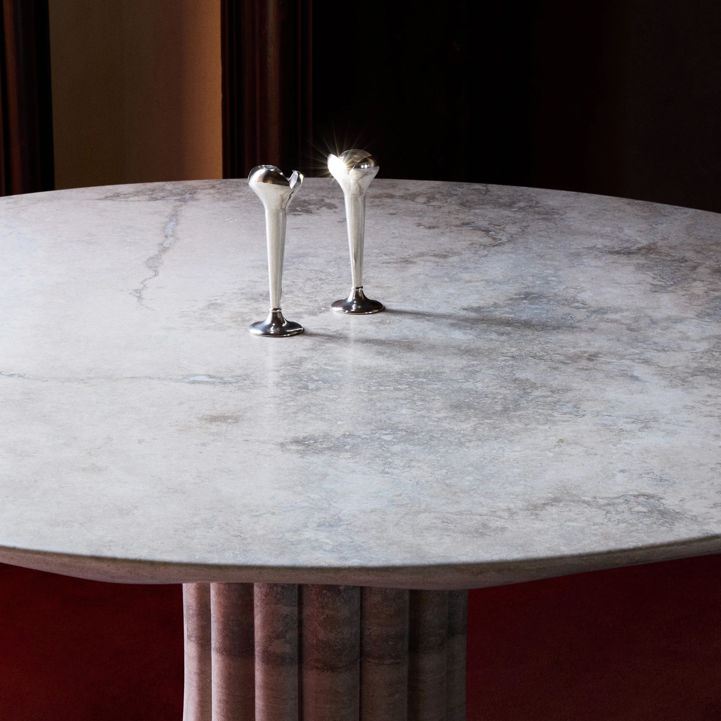 Drapery Dining Table - Image 6
