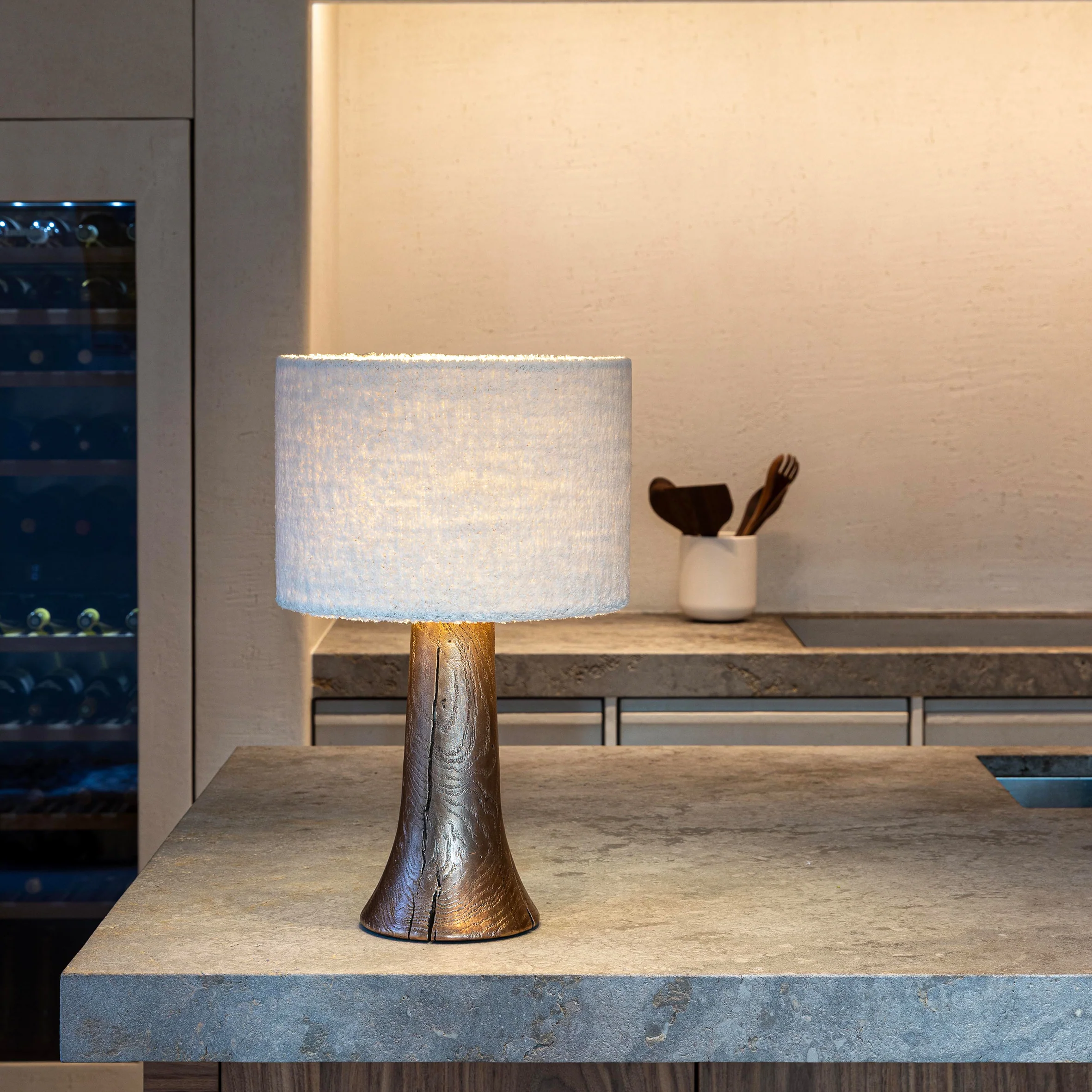 FL5 Solid Bronze Table Lamp - Image 5