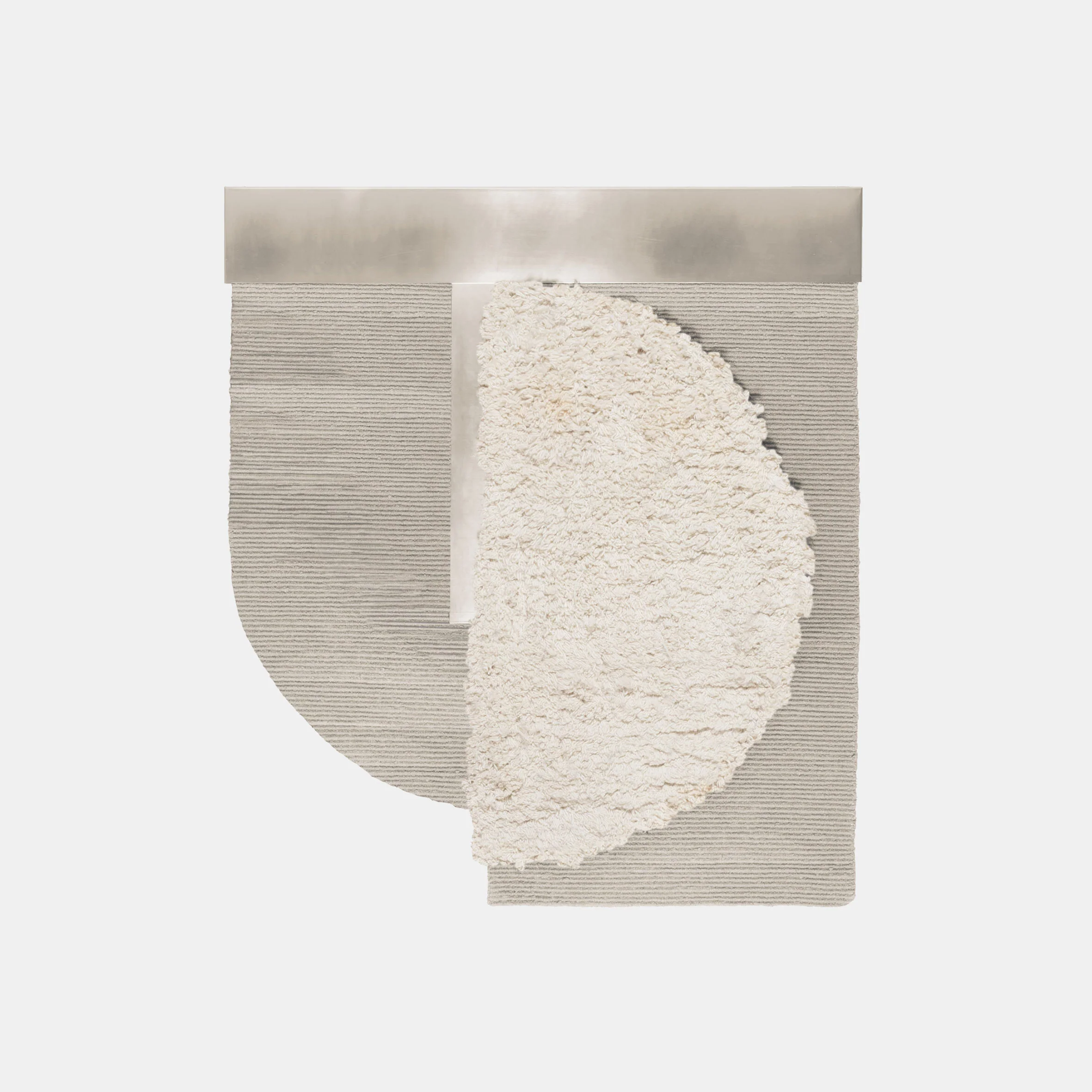 Hello Sonia Rug Wallhanging - Large, White