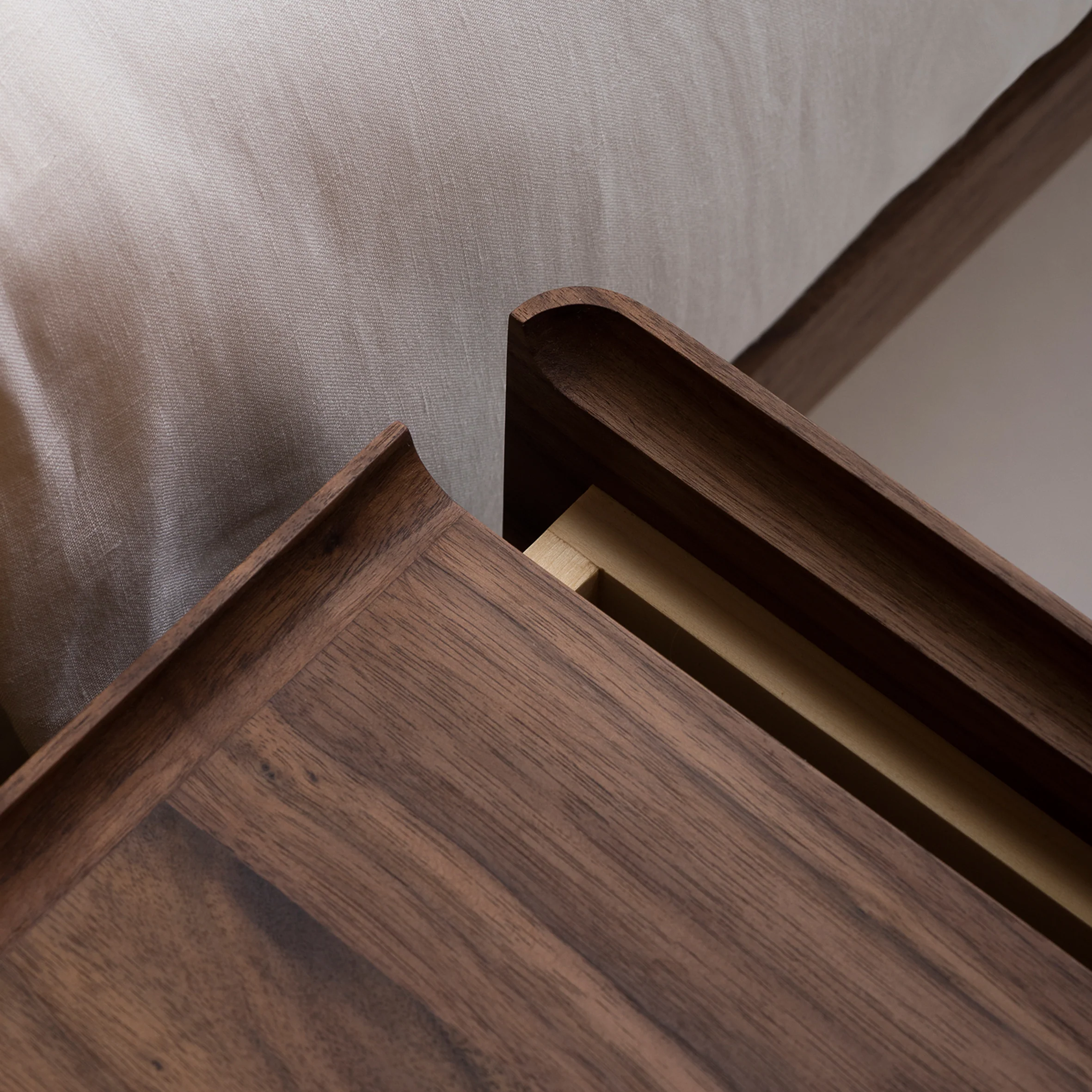 Low Dubois Bed w/Side Tables - Image 8