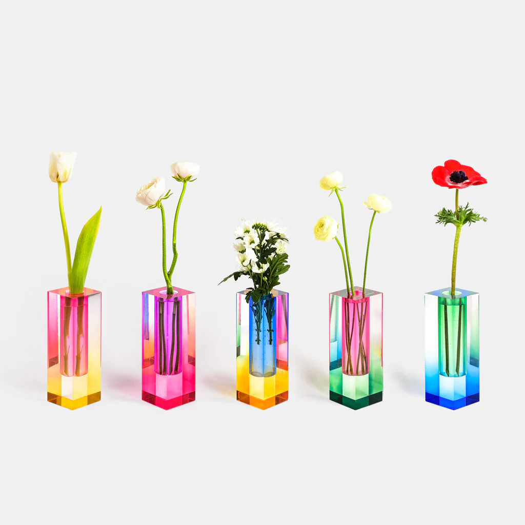 Mellow Vase - Green & Pink - Image 5