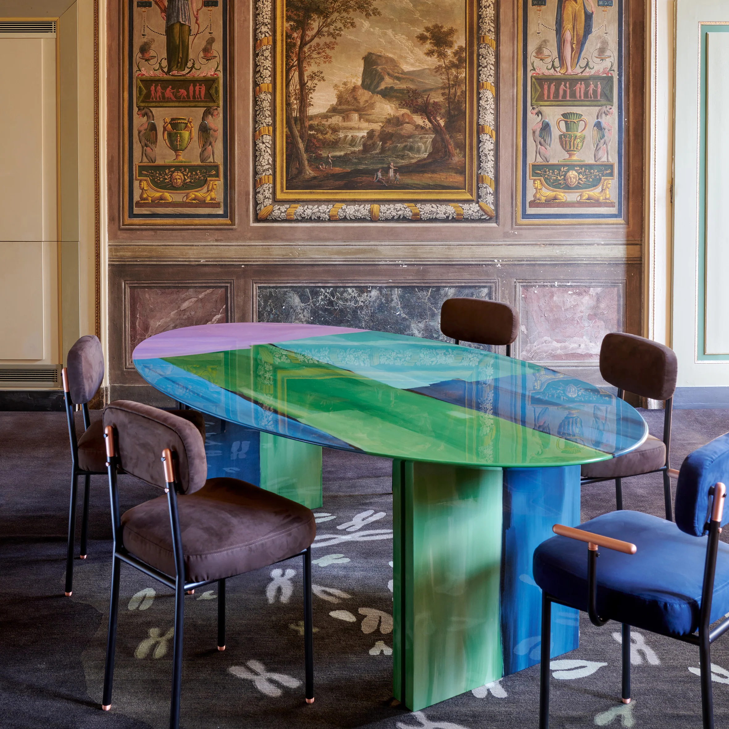 Mensa Elliptical Dining Table - Image 5