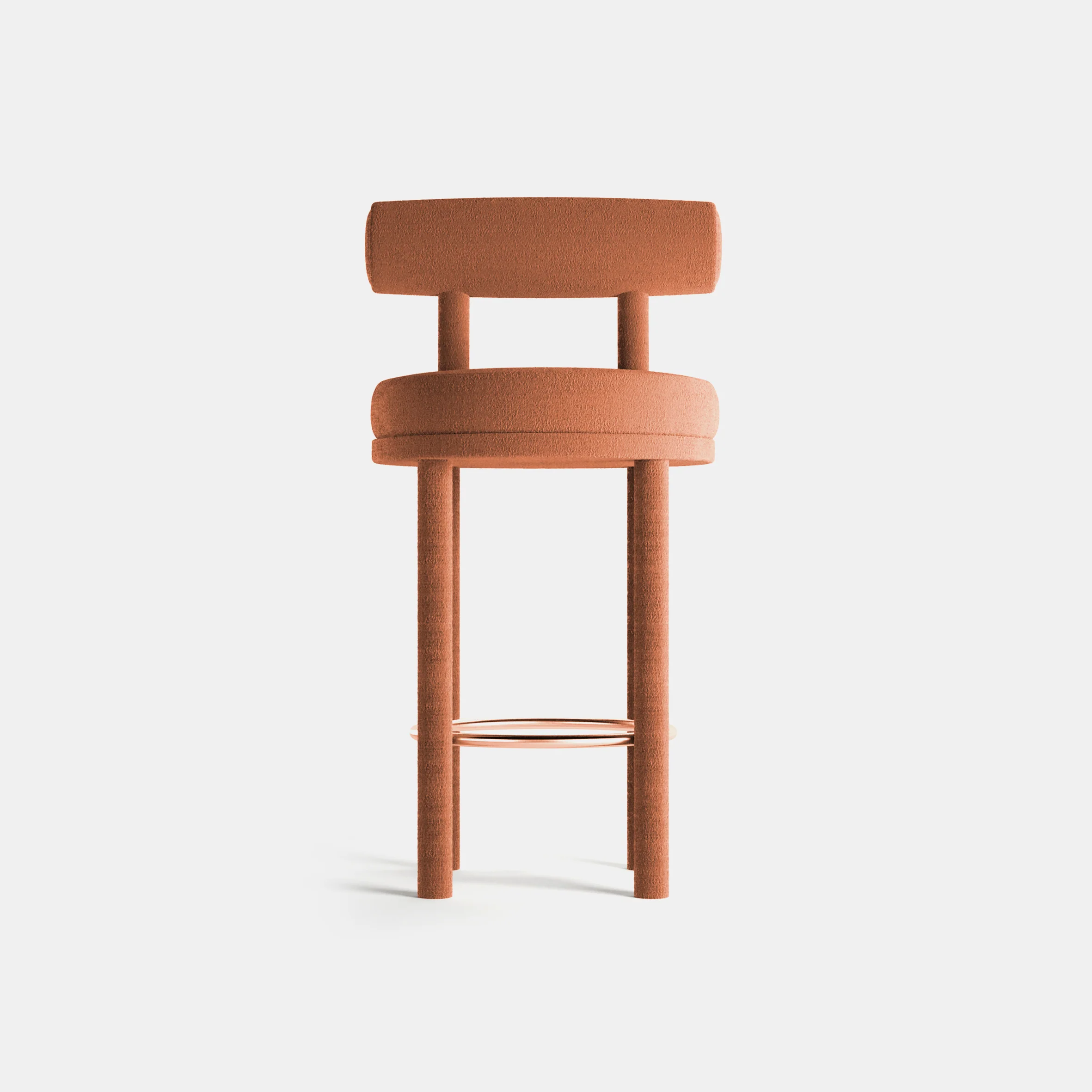 Moca Bar Chair - Fully Upholstered - Image 4