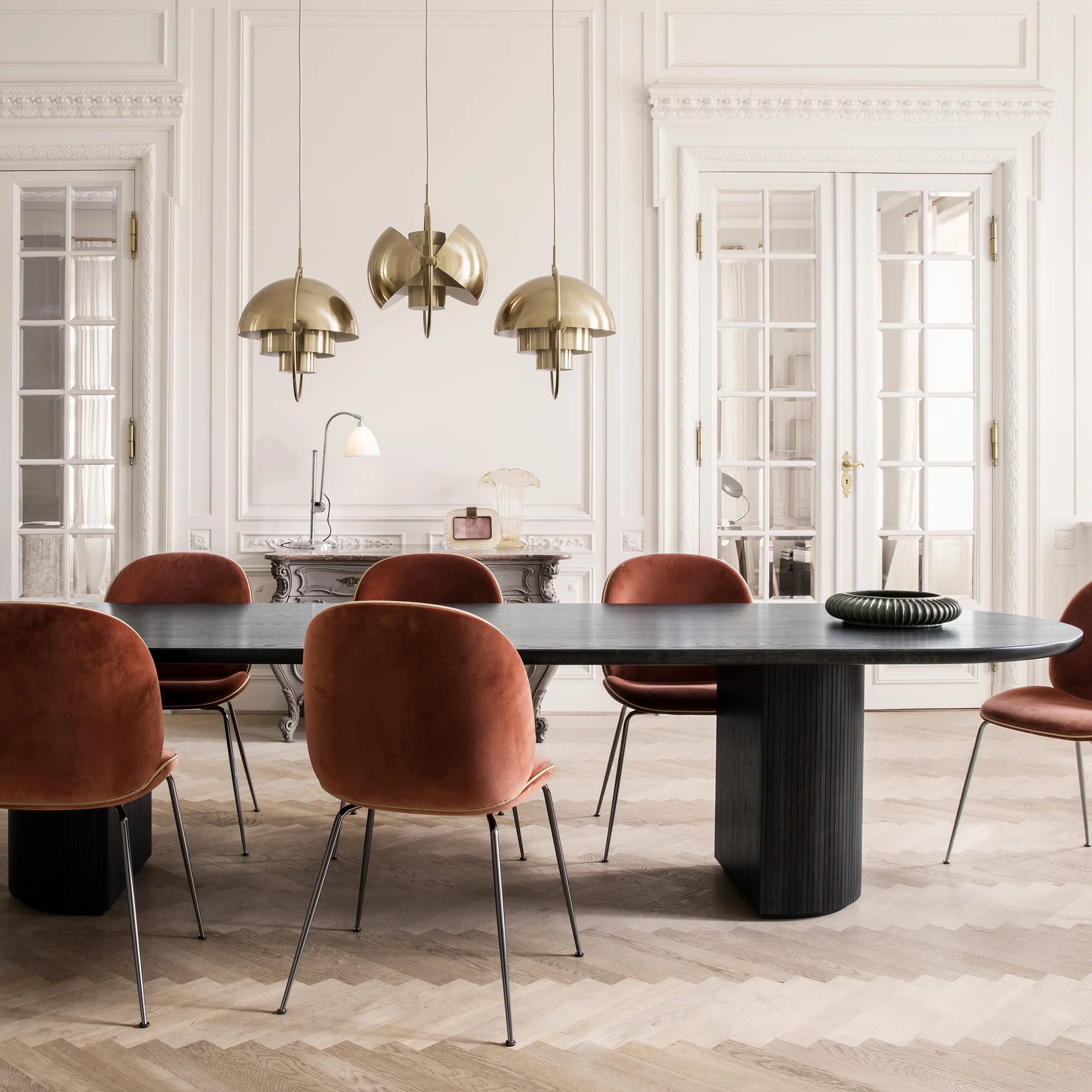Moon Elliptical Dining Table - Image 2