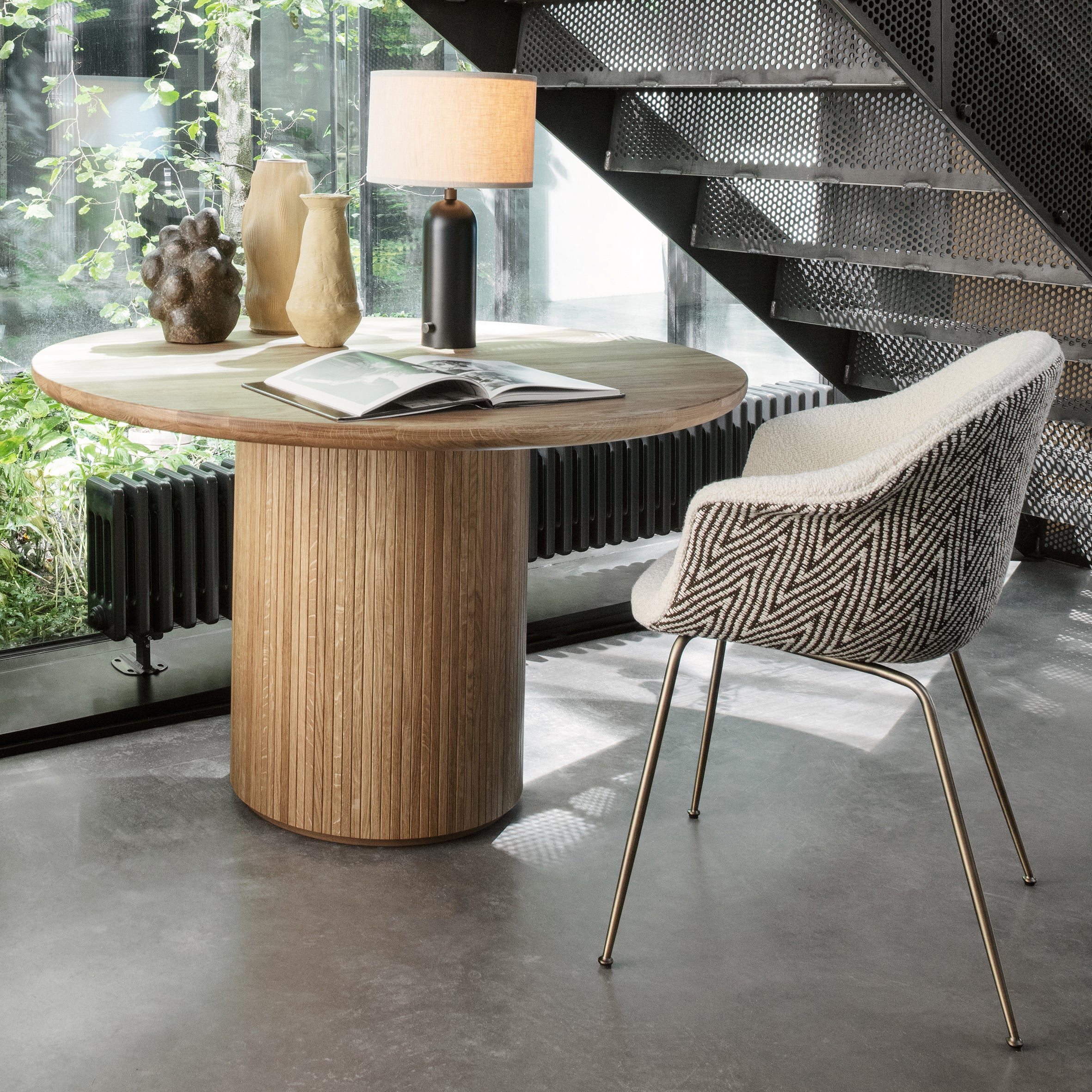 Moon Round Dining Table - Image 7
