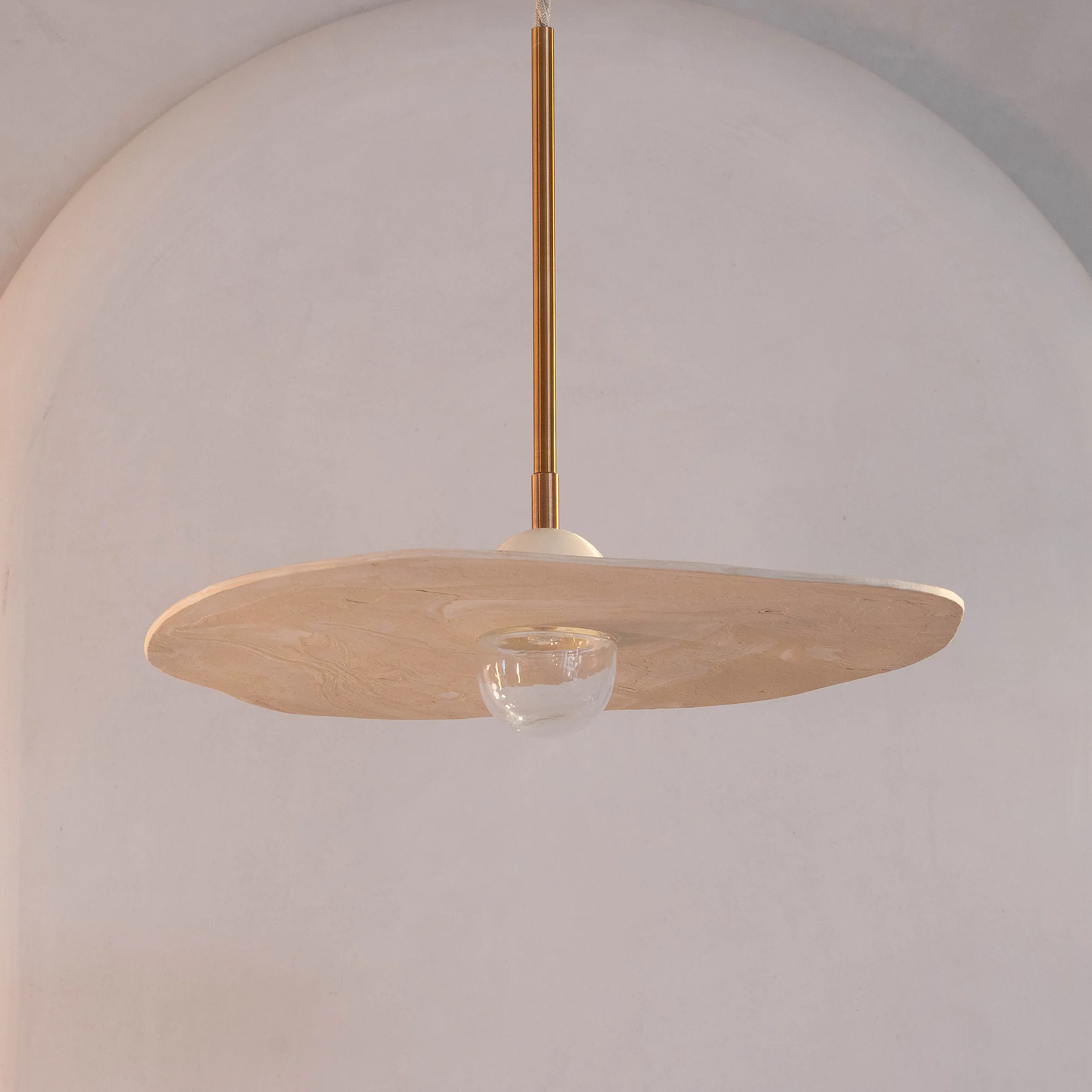 Organic Ceramic Pendant - Image 6