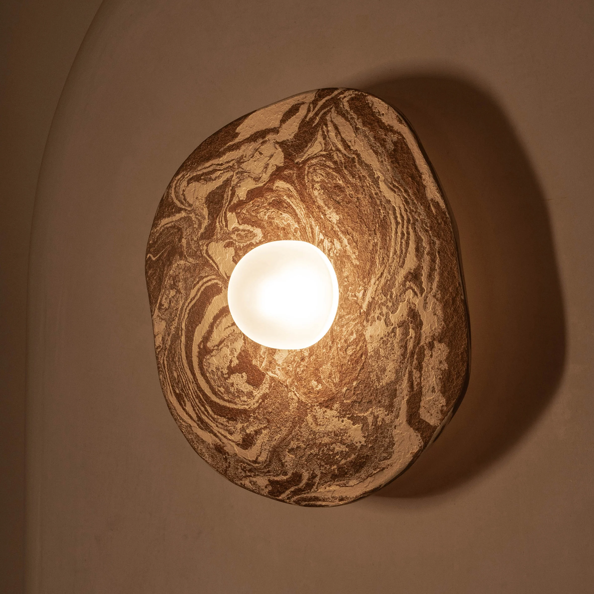 Organic Ceramic Wall Light - Image 4