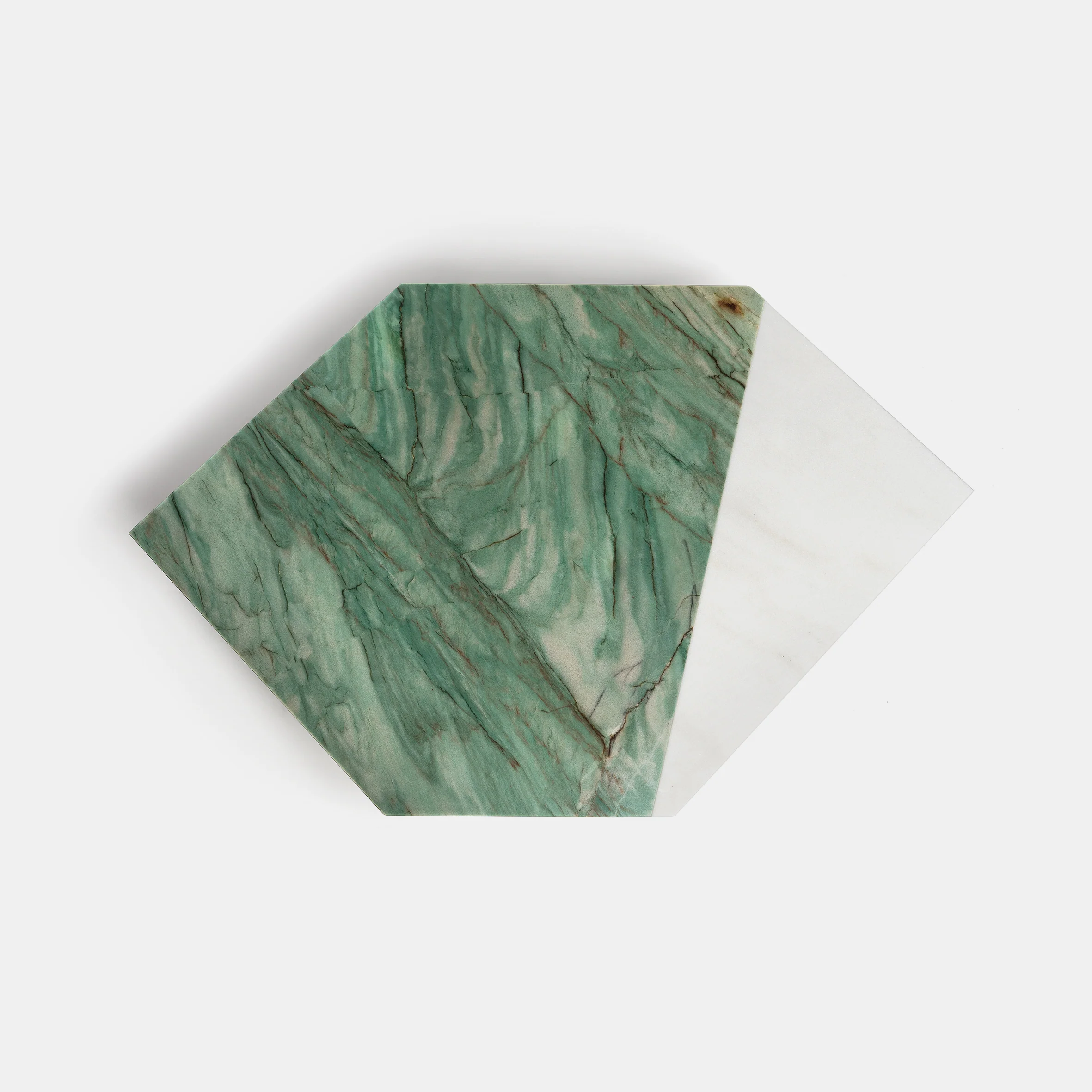 Origami Marble Table - Verde Acquamarina - Image 4
