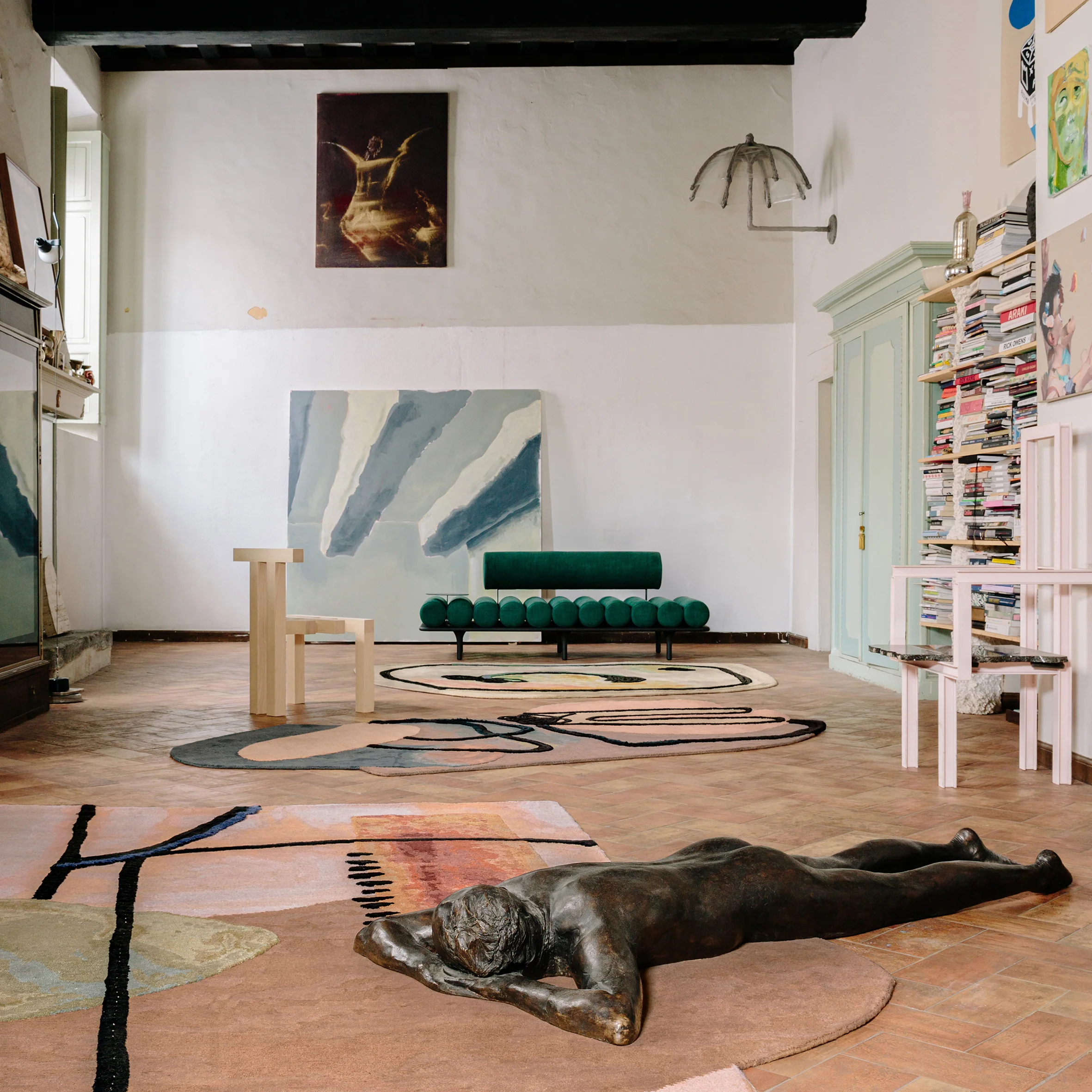 Doodles Reclining Figure Rug - Image 3