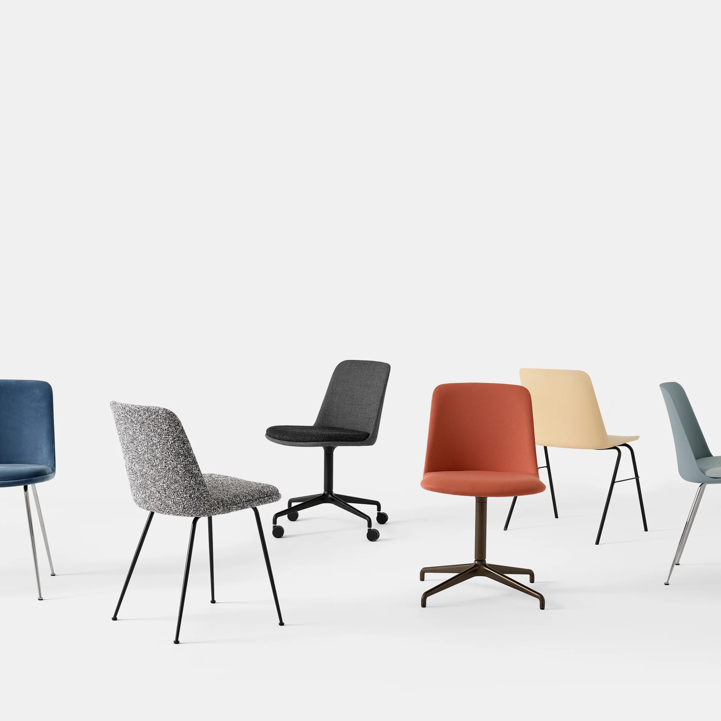 Rely Swivel Chair w/Castors HW22-HW24 - Image 6