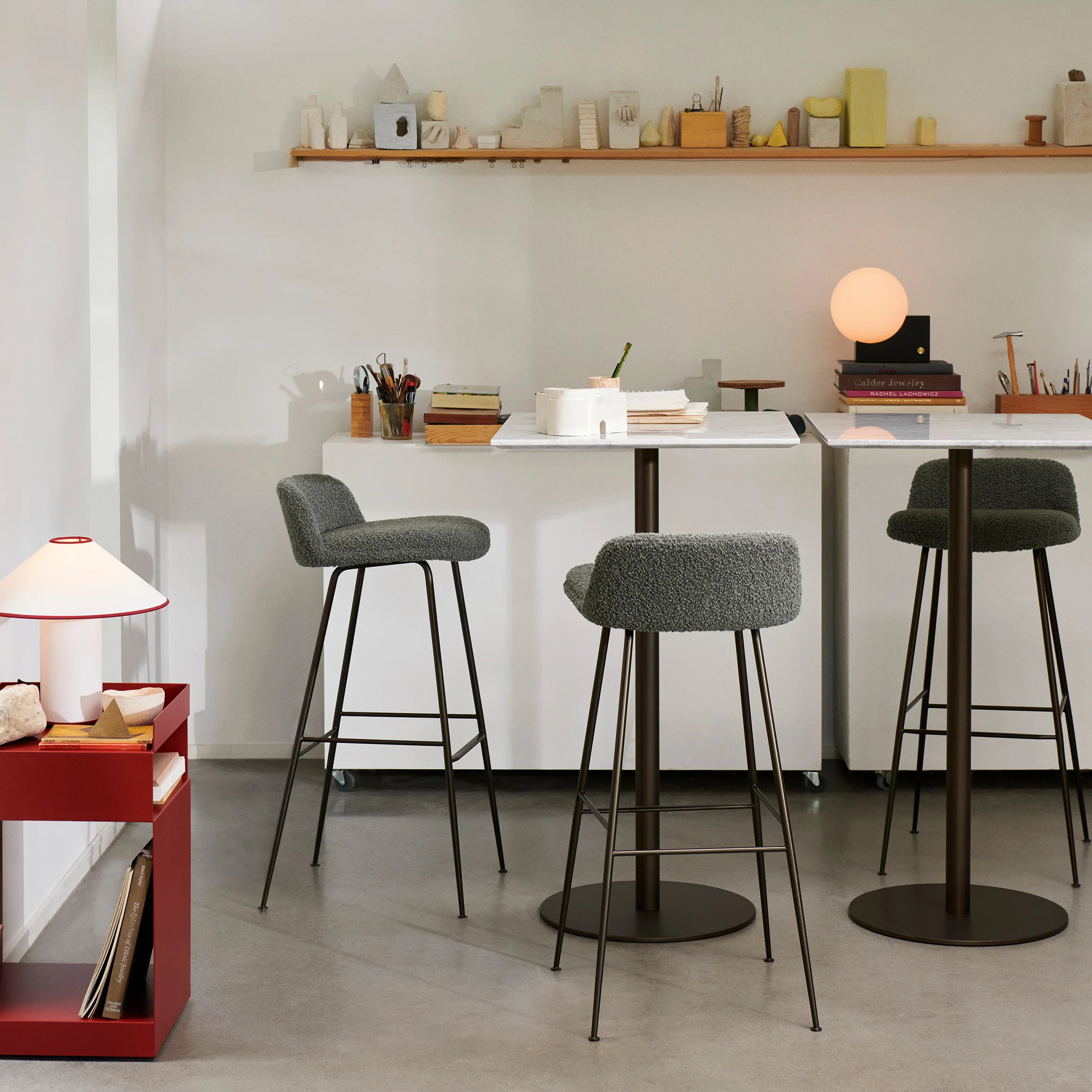Rely Upholstered Bar Stool HW84 & HW89 - Image 6