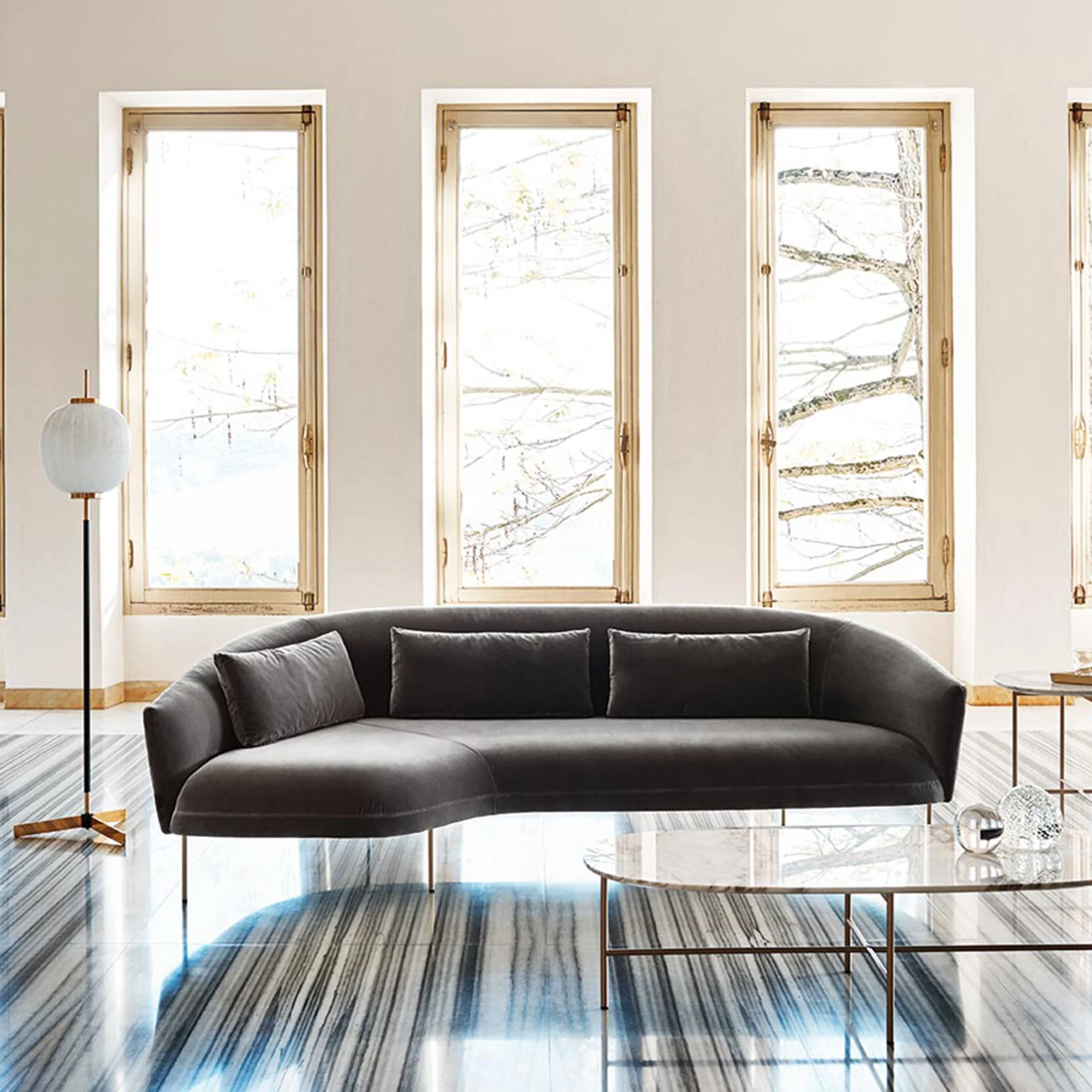 Roma Sofa with Chaise Longue - Image 5