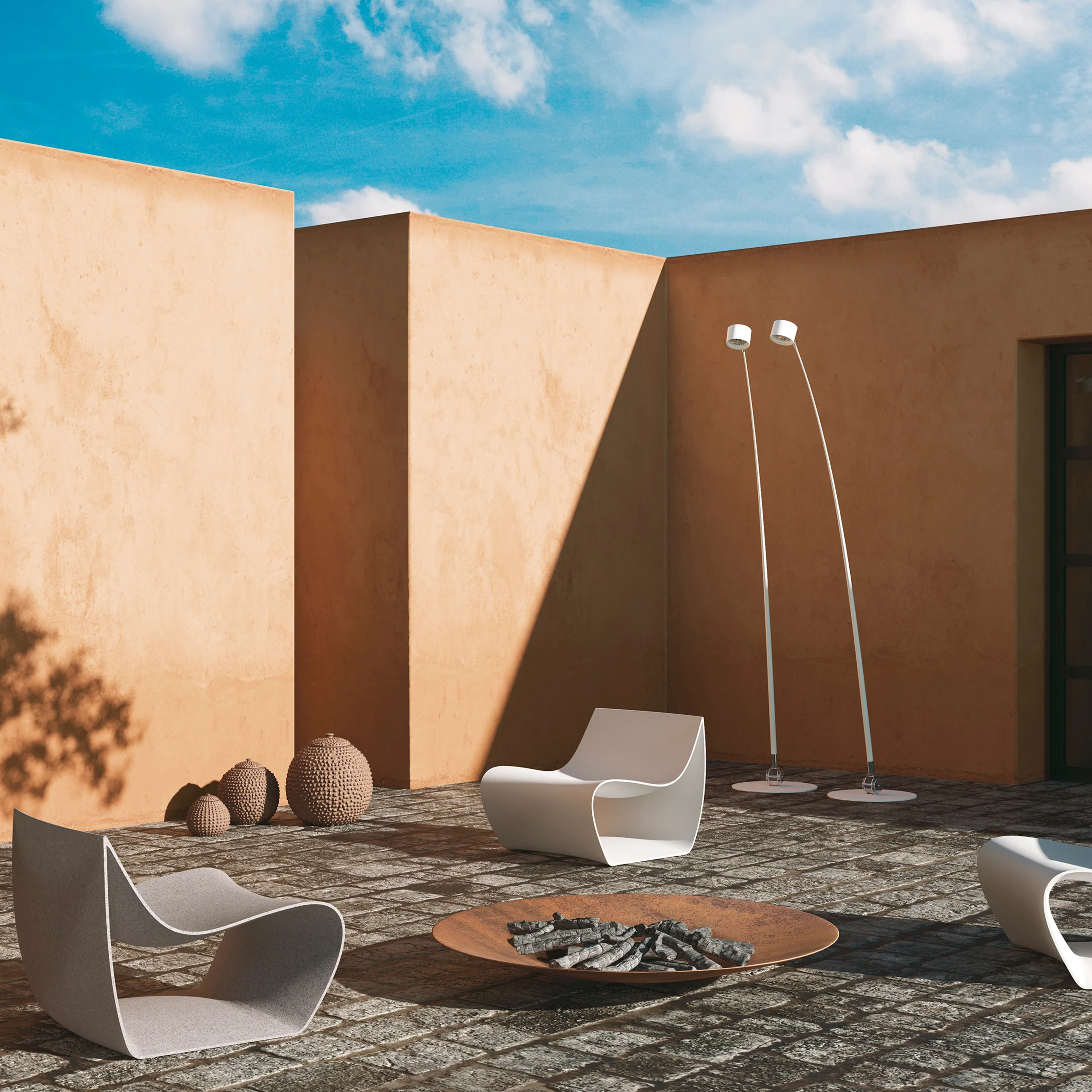 Sign Matt Outdoor Lounge Chair - Image 6