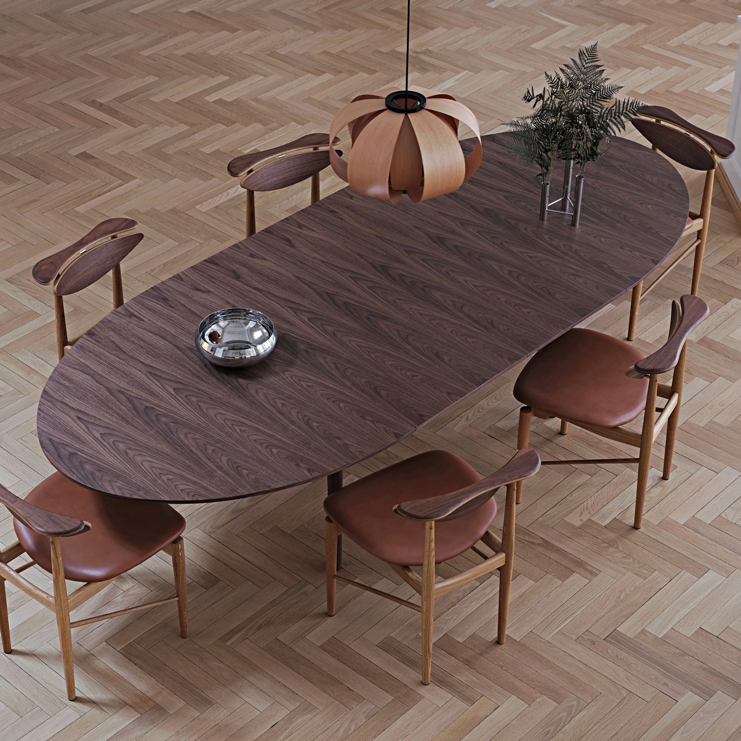 Small Silver Dining Table - Image 10