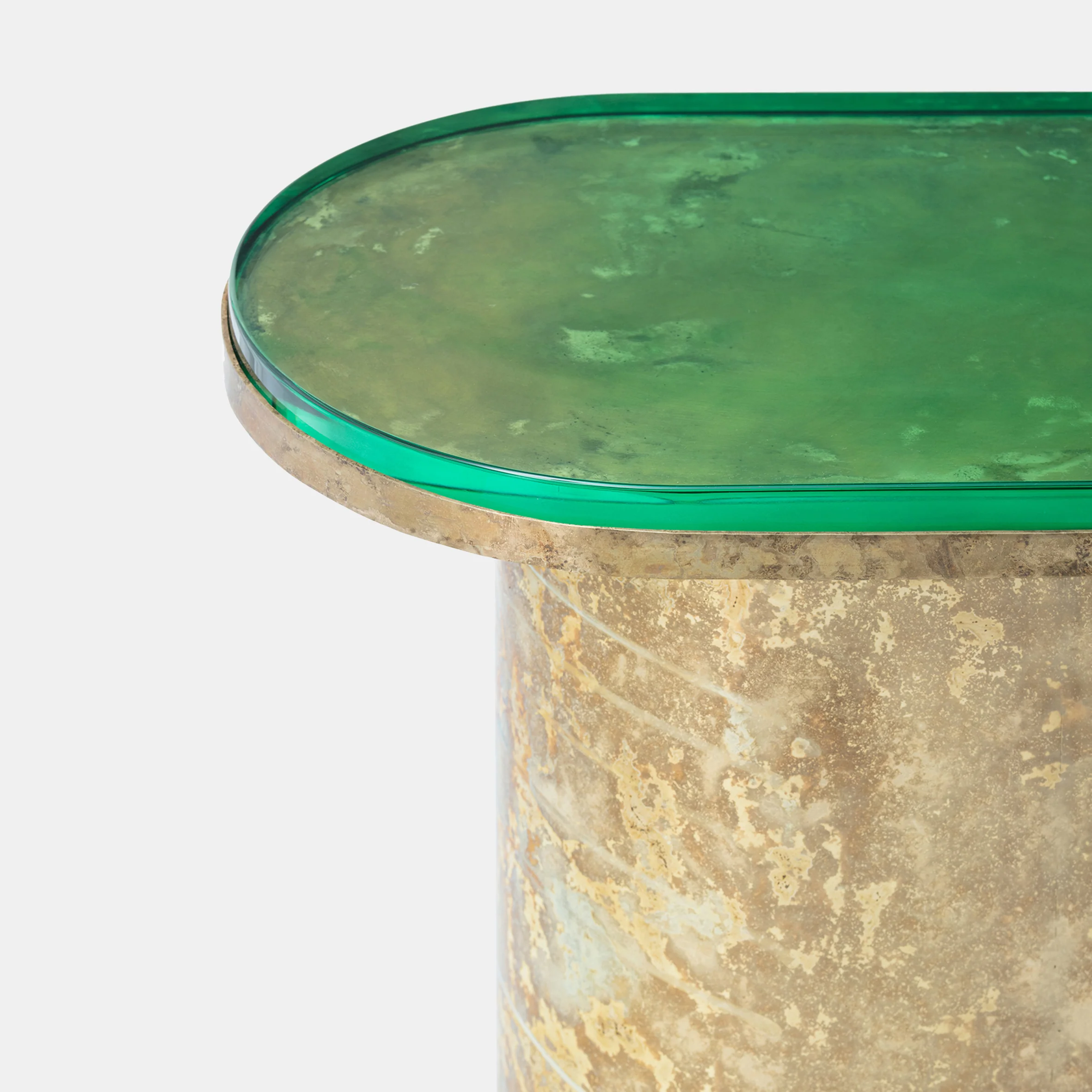Structure for Use Stool - Brass - Image 3
