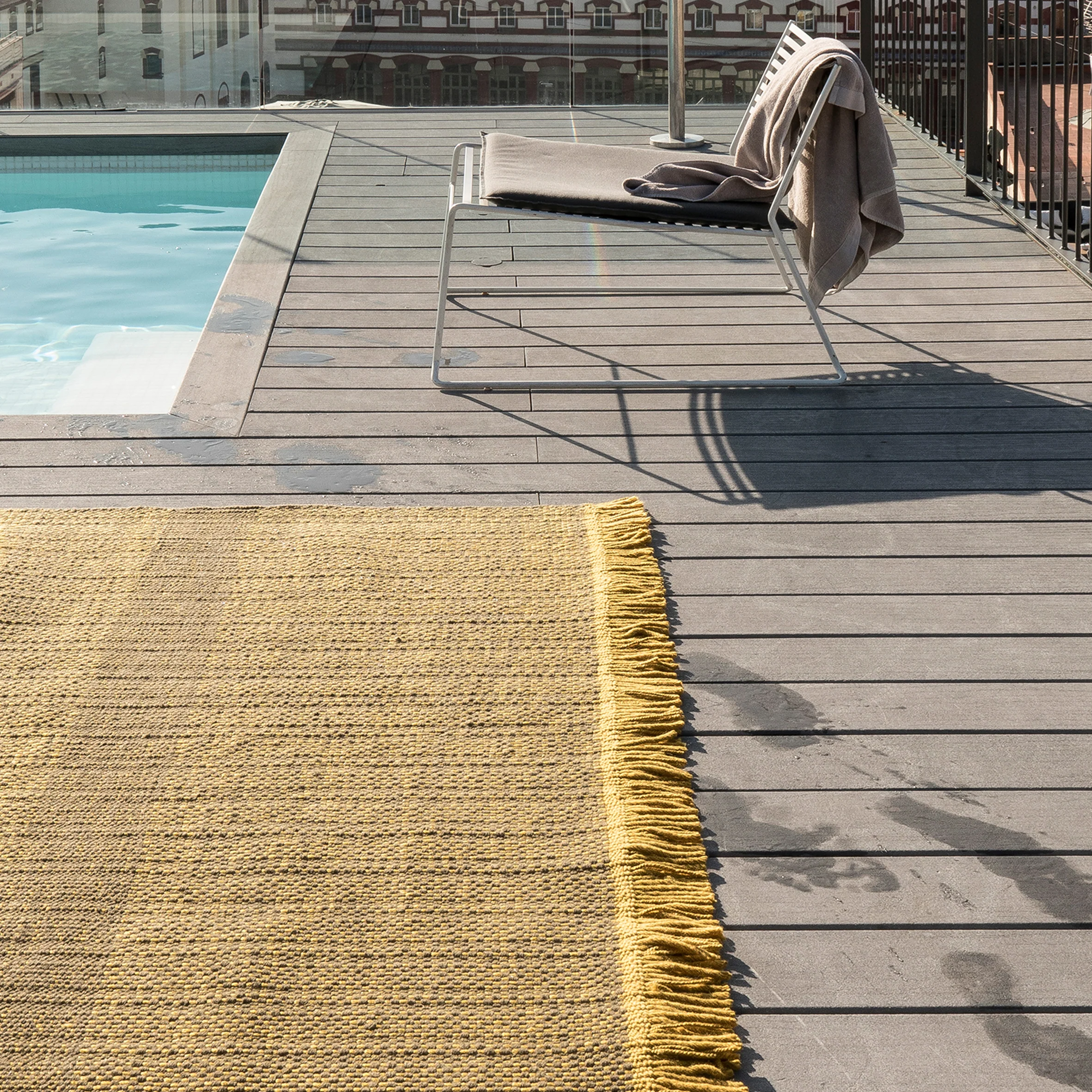 Tres Outdoor Rug - Texture - Image 7